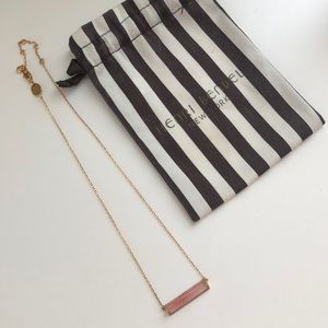 Henri Bender Gold Bar Necklace